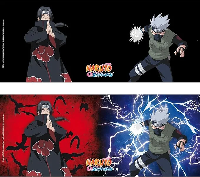 ABYstyle AbyStyle NARUTO SHIPPUDEN - Heat Change Mugh - Kakashi/Itachi (460ml)